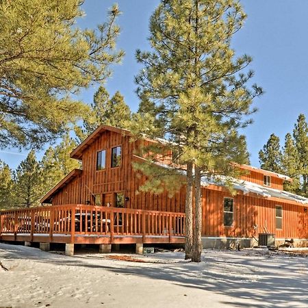 Flagstaff Cabin On 5 Acres With Fireplace And Fire Pit Villa Exterior photo