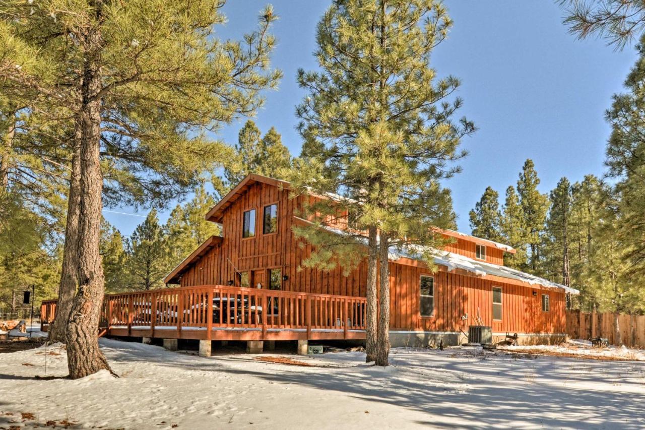 Flagstaff Cabin On 5 Acres With Fireplace And Fire Pit Villa Exterior photo